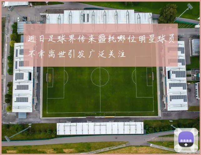 近日足球界传来噩耗哪位明星球员不幸离世引发广泛关注